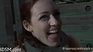 skinny brunette licks penis and takes it from behind