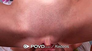 Hot Sex: Blowjob and big cumshot in HD video with allie addison