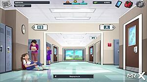 Teen Quickly Cums Inside Teacher in Summertime Saga