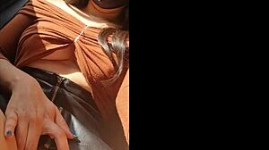 Sofi Vox Masturbates in Uber to Please a Fan