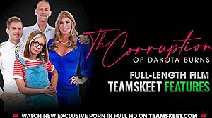 Tetas calientes de teen 18+ Hazel Moore, Destiny 18+ Cruz y Naudi Nala en orgía interracial salvaje