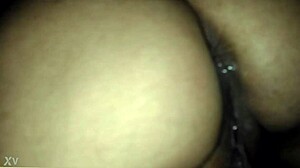 Your friend creampies your slut wife. Watch the intense action.