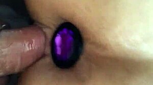 Young Latina Butt Plug Ass Fuck!