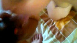 Nicaraguan Amateur Sucks Cock for Creampie Cumshot