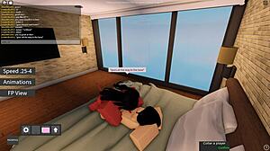 Roblox meru the succubus blowjob cowgirl riding