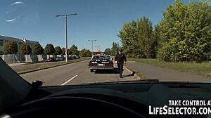 Jailhouse threesome reveals anal blowjob secrets in pov group action