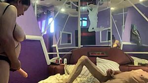 couple explores front and back positions in amateur hardcore