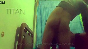 Hidden camera records webcam session