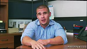 Young gay doctor jerks straight guys