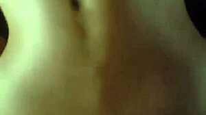 Cumshot on latina girlfriend’s back