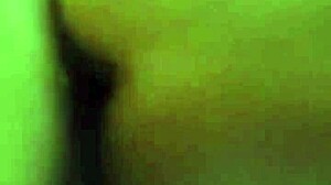 Cumshot on latina girlfriend’s back