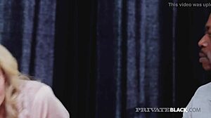 This hot video will show you Victoria gettin’ her pussy stretched by a black penis