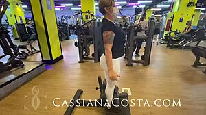 i went to the gym and got bent over for a blowjob