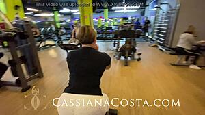 i went to the gym and got bent over for a blowjob