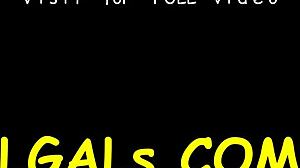 Plnoletá mladá piča dostáva päsť s hračkami