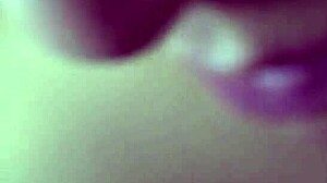 Francouzská manželka bere černý kokot v divokém POV akci