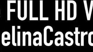 곡선미 있는 쿠반 엔젤리나 카스트로 딜도로 솔로 플레이 즐기다.