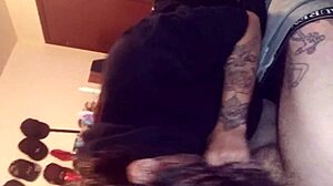 Amanda Performs Deepthroat Blowjob On Cock