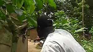 Jeg blev fanget i at kneppe min stedbror i bedstemors hus med søster med