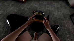 Helen Parr Schiaffeggia il Culo di Violet in Video Hentai Completo