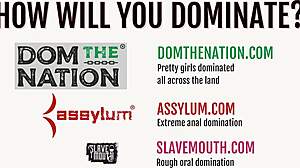 Горло трахнутая суб даёт римминг, чтобы угодить мастеру в дикой тройке! 😈