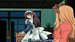 وااو! ربة منزل لطيفة بنظارات تشتهي نيك هنتاي غير محظور وبري