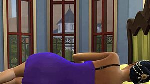 Wow! Styvson knullar mamma efter bassängsim!