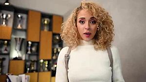 Angelika Grays gets anal fucked in lingerie