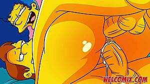 Hey, hvorfor stikke pikken ind i et pars skænderi? Lad være med at rode med The Simptoons!