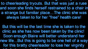 Ai văzut vreodată o orfană virgină ca Blaire Celeste examinată la lab-ul doctorului Tampa? Ce fac asistenta Stacy Shepard și laboratoarele Good Samaritan cu sclavii corporatiști?