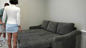 Pieprzę mojego pasierba i biorę jego creampie