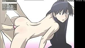 Sakaki Bent Over In Intense Anal Doggystyle Action