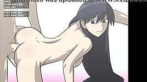 Sakaki Bent Over In Intense Anal Doggystyle Action