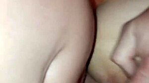 Creampie before work leaves me bent over in doggystyle