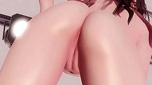 doa5 sayuri gravure studio poses nude on beach