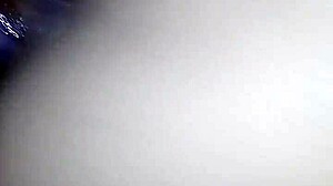 Amateur couple enjoys homemade fun.