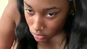 Did Nohmii cum on her vibrator?