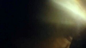 Eager slut returns for intense blowjob and face fucking with massive big black cock monster cock