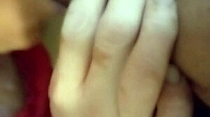 She says, 'White but horny girl gets hardcore ass pounding at home.'