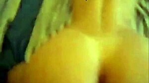 Intense doggystyle pounding from beautiful teen brunette