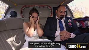 ¡Oh wow, Jennifer Mendez, tu culo de novia glamurosa se folló justo enfrente de tu prometido!