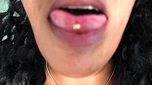 Latina With Big Tits Gives Jerk Off Instructions In Doggystyle Pose