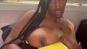 Harley Harper feels intense pleasure as she cums hard