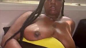 Harley Harper feels intense pleasure as she cums hard