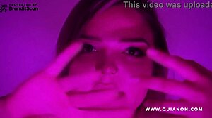 Quianon, show us that deep masturbation?