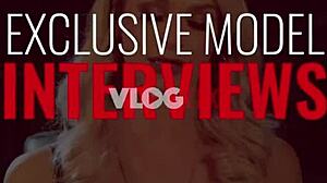 Kayley Gunner slikker cum bazooka i lingeri fotoshoot