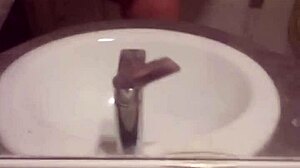 Young gay guy casually indulges in solo masturbation session