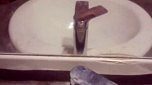 Young gay guy casually indulges in solo masturbation session