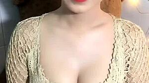 Enjoying Those Big Tits On Display