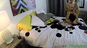 non registered free gay porn a not so private twink fuck